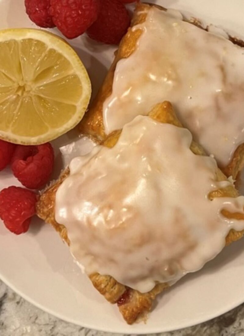 Lemon Raspberry Pop Tarts
