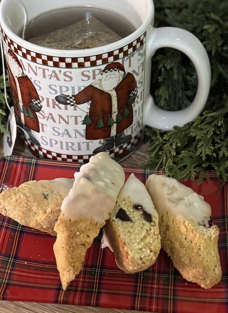 lemon cranberry biscotti